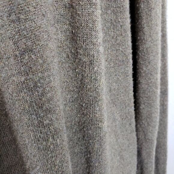 Eileen Fisher green open front hooded cardigan - Picture 8 of 8